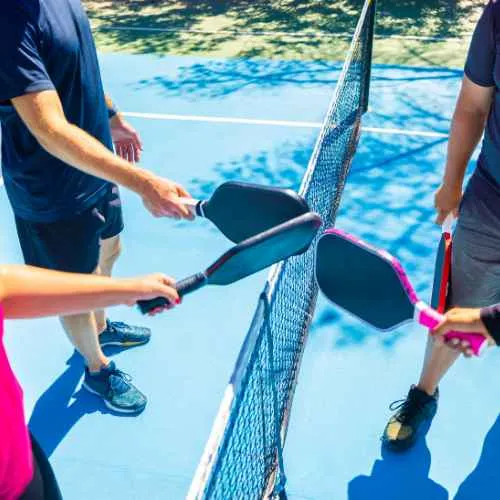 planning to play pickleball on windy day