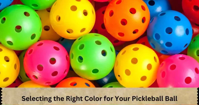 Exploring the top Pickleball Ball colors