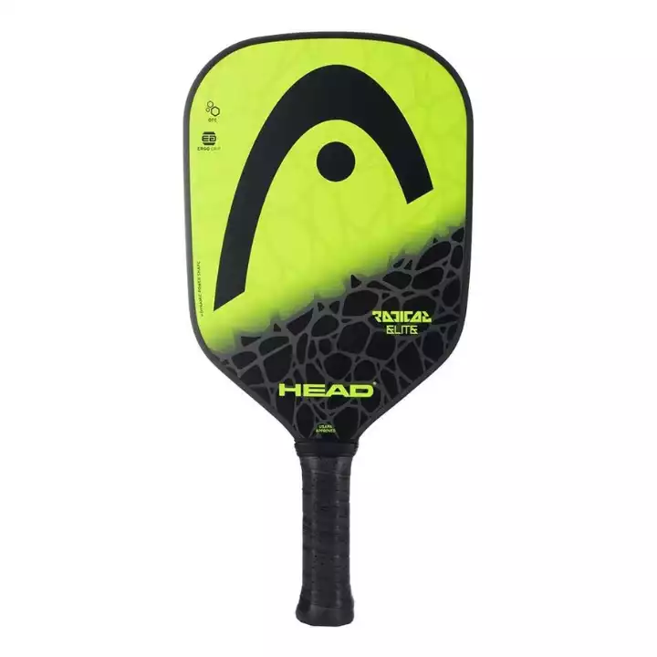 HEAD Radical Elite Pickleball Paddle with Yellow and Black Design