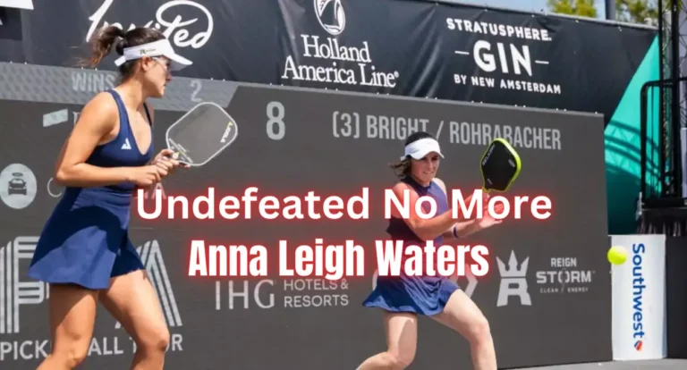 Anna Leigh Waters and Catherine Parenteau Lose women double final