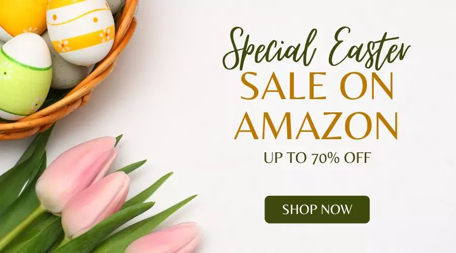 Don't miss out on the special Easter sale happening on Amazon! Get up to 70% off on a variety of products