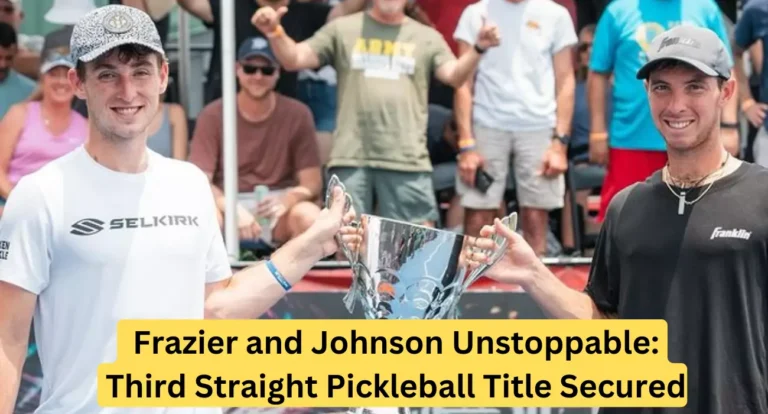 Frazier and Johnson Win Third Title in a Row