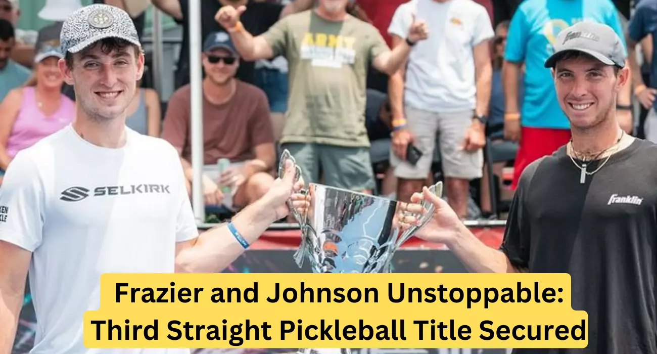 Frazier and Johnson Win Third Title in a Row