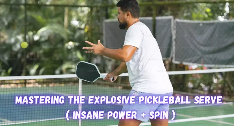 Mastering the Explosive Pickleball Serve (Insane power + spin)