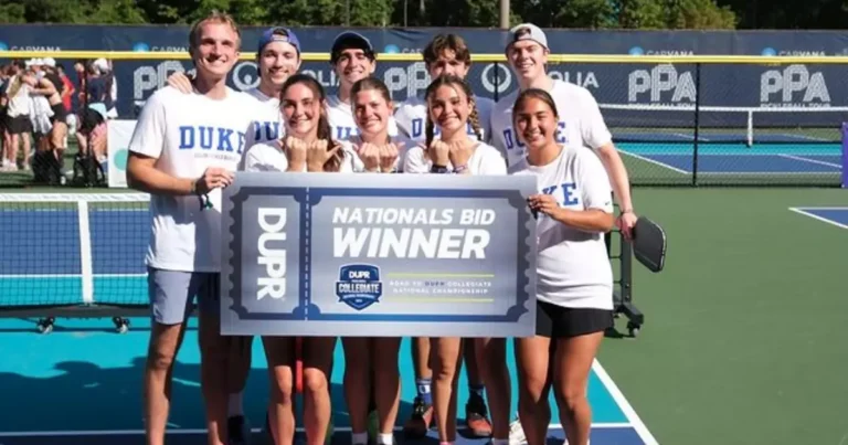 The Rise of Collegiate Pickleball