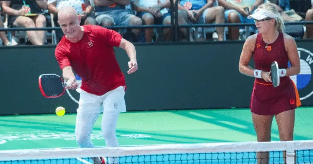 From Cheers to Critique: How Fans Are Responding to Agassi’s Pickleball Debut