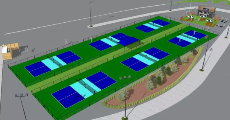 Massachusetts Shopping Center Building Permanent Pickleball Courts and Player Lounge